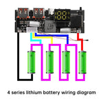 PD 65W 100W Fast Charging Module Mobile Power Supply Board Dual Way Charge 6-Port QC PD PPS SCP VOOC USB Type-C Solar Panel Compatible