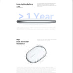 Xiaomi Tag bluetooth Tracker Key Finder Apple Find My Google Find Hub Compatible IP67 Waterproof Buzzer Lost Prevention Long Lasting Anti-lost Device