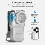 Astrolux® CP01 Rechargeable EDC Flashlight 250 Lumens Dual Sources Compact Pocket Clip Light Convenient USB C Charging Magnetic Flash Lights with Memory Mode Lockout Design Beacon Mode for Working, Cycling, Emergency, Signaling Tool