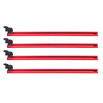 Adjustable Aluminum Router Jig Frame 53cm Square Router Template Guide 0-500mm Groove Router Jig for Woodworking