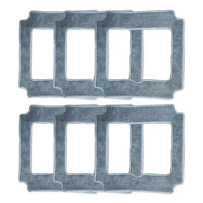 LinkMejor 6PCS/Set Robot Mop Cloth Cleaning Cloth YW509 Window Cleaning Decontamination Cleaning Cloth