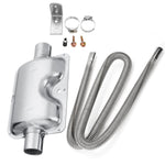 1.5m Exhaust Pipe + Silencer + Clamp + Bracket For Auto Parking Air Diesel Heater