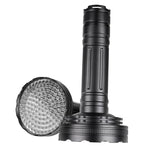 128 LED UV Purple Light Ultraviolet Inspection Torch Portable Lamp Waterproof Multifunctional 395nm Fluorescent Detector Lighting Flashlight