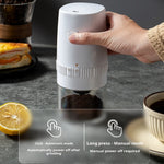 Comfook JY010 Portable Electric Coffee Grinder 200ml Capacity Dual Modes Auto Smart Grinding Sensor 1200mAh Coffee Bean Grinder