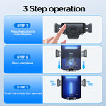 Joyroom ZS283 Car Phone Holder Mechanical Vehicle Navigation Air Vent Dashboard Mount