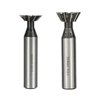 High Speed Steel Dovetail Milling Cutter 10 Blade 10mm Cutting Diameter Tip Angle 45° 60° Precision CNC Router Tool Grooving