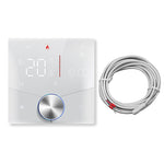 LinkMejor Tuya Smart Home WiFi Knob Thermostat for Electric Heating LCD Display Mobile Phone APP Control Touch Screen Remote Controller Via Alexa Google Assistant