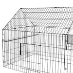PawGiant 130'' Poultry Chicken Coop Hen House Hutch Backyard Run Nesting Box Outdoor Cage