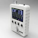 LinkMejor Q15001 Handheld Digital Oscilloscope Kit 2.4" TFT Display 5mV/div-20V/div Sensitivity Pre-Assembled with Rotary Encoder and Power Supply