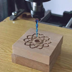 1/4 Inch Shank 3D CNC Router Bit Tungsten Steel Cutting Tool HRC93 Hardness for Precision Carving Engraving