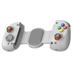 D8+ Mobile Game Stretching Controller Wired bluetooth Gamepad with Hall Joystick and Hall Trigger 6-Axis Gyro Vibration Trubo Function for Switch Android iOS PC Universal Adjustable Phone Gamepad