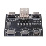 5Pcs Multifunction USB Cable Tester USB A to Type-c Micro Lighting Short Circuit On-Off Data Cable Test Tool