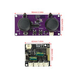 8-Channel 2.4GHz Wireless Remote Control Module Kit with Dual-Thumbstick Design for DIY Remote Control Cars And Boats