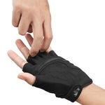 LinkMejor Half Finger Cycling Gloves Shockproof Wear Resistant Breathable MTB Road Bicycle Gloves Men Women Sports Bike Equipment