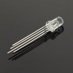 250pcs LED RGB Common Cathode 4-Pin F5 5MM Diode