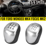 5/6 Speed Manual Gear Shift Knob Stick Lever For Ford Mondeo Mk4 Focus Mk2 MK3