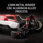 LinkMejor JBL1001 JBL1002 JBL1003 JBL1004 1/10 2.4G 4WD 120km/h Brushless RC Car Metal Chassis Off-Road Desert Truck Rally Vehicles Models Three Differentials Hobbywing ESC Oil Filled Shocks Toys