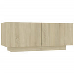 TV Cabinet Sonoma Oak 39.4"x14"x16" Chipboard