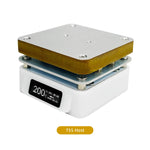 LinkMejor T55 Preheating Rework Station, Constant Temp Adjustable Electronic Hot Plate For PCB SMD Heating Led Lamp Desoldering