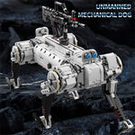 96009 12GO Modern Military Static Version Unmanned Mechanical Dog Robot Toys Educational Building Block 1613PCS Assembly Kit Brick Kids Birthday Gifts