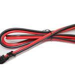LinkMejor Battery Charger Clip Cable SAE to Alligator Clip Cable DC Cable SAE Quick Connect Charging Cable