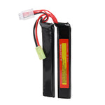 LinkMejor 11.1V 1500mAh 25C 3S LiPo Battery Tamiya Plug With T Plug Adapter Cable for RC Car