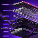 LinkMejor Win60 HE Wired Mechanical Keyboard Hall Effect Magnetic Switch RGB Hot-Swappable 8KHz Polling Rate Custom Gaming Keyboard