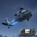4DRC L2 2.4G 8K HD Optical Flow Positioning Hover 6-Axis Gyroscope Single-Rotor Flybarless RC Helicopter RTF