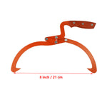 8/13/20inch Heavy Duty Stainless Steel Log Lifting Tongs 330 lbs Capacity Secure Hook Grip for Firewood Collection Brush Clearing Outdoor Wood Handling Tools