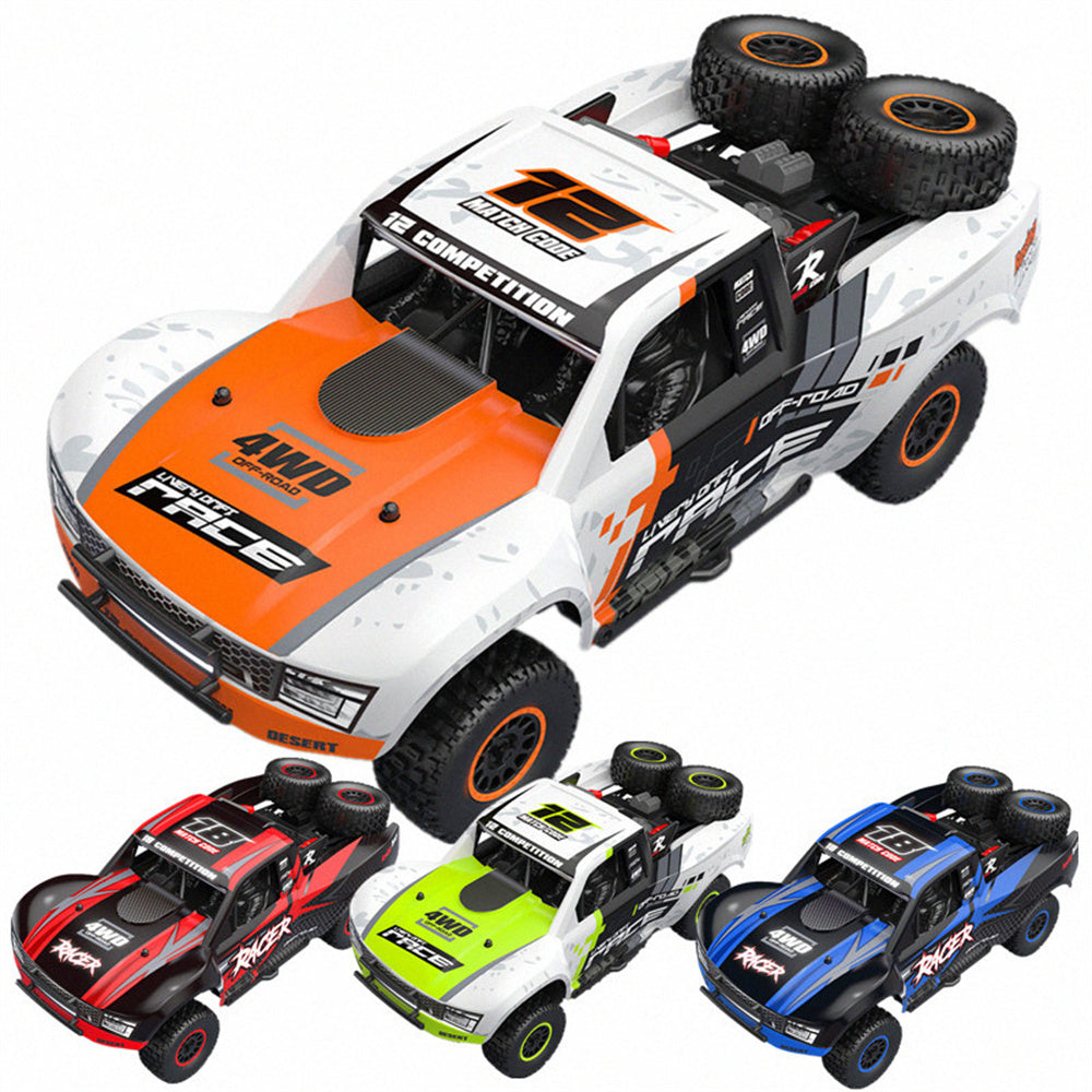 HB Toys RD1201/02/03-1 RTR 1/12 2.4G 4WD 45km/h Brushless RC Car Rock Crawler ESP Gyro Off-Road Short Course Desert Truck Full Proportional LED Light Vehicles Models Oil Filled Shocks Toys