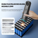 LinkMejor HU-10CL Portable Handheld Spot Welder 3360W Double Pulse Welding Machine Weldable 0.25mm for 18650 Battery Pack DIY Tool