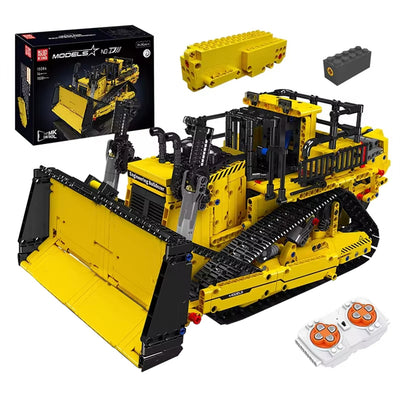 Mould King 15084 D11 Bulldozer RC Control Technical Car Truck Toys Building Block Brick Assembly Kit Kids Christmas Gift