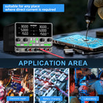 LinkMejor SPPSR 2KD Series Regulated Power Supply 30V 10A Adjustable Voltage Current Precision High Resolution USB RS232 RS485 Interface Compact Lightweight Design