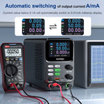 LinkMejor Series Regulated Power Supply Adjustable Voltage 0-30V Current 0-5A 0-10A High Precision Digital Display Lab Equipment Power Source