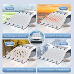 Car Windshield Snow Cover Automobile Anti Freeze Windshield Covers Magnetic Front Window Sun Shade Thickened Protector