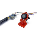 LinkMejor AIO VTX Camera TX5823 5.8Ghz 40CH 600mW FPV Transmitter + 700TVL 2.8mm CMOS 120° Wide Angle Camera Support 2-3S Battery For RC Drone