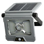 Elfeland 186 COB Solar Light 241 LED Solar Powered Motion Sensor Light 180° Adjustable Panel Wide Range Waterproof Energy-Efficient with Remote Control for Outdoor