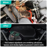 Smart Car Rodent Repeller Engine Ultrasonic Pest Control Intelligent Car Mouse Repellent Car Engine Compartment Ultrasonic Mouse Repellent
