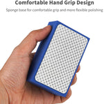 Diamond Sanding Pads 4pcs Grit 60 100 200 400 Wet and Dry Tile Glass Wood Metal Polishing Tools Grinding Blocks Round Edges Smooth Finish
