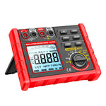 LinkMejor MH15 Insulation Resistance Tester Digital Megohmmeter AC/DC Voltage 0-750V/1000V Capacitance 0-60mF High Accuracy Multimeter 6000 Counts
