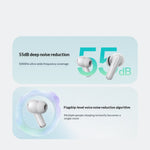 OnePlus Buds Ace3 TWS bluetooth V6.0 Earbuds ANC Wireless Earphone -55dB Depth Active Noise Cancelling 3-Mic AI Call Noise Reduction 12mm Large Dynamic Drivers Low Delay Smart AI Translation In-ear Sports Headphones