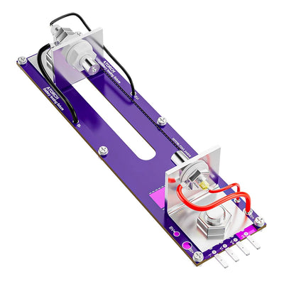 LinkMejor 20A 4-Wire Battery Test Stand 18650 Capacity Tester High Current 30A PCB Metal Plastic Accurate Measurement Lithium Dry Button Cells