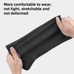 WEST BIKING 65° Electric Heating Cycling Headcover 3 Gears Heated Soft Comfy Windproof Warm Headwear for Riding Skiing Helmet (No Power Bank)