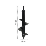 8cm Diameter Earth Auger Hole Digger Tools Planting Machine Drill Bit Fence Borer Petrol Post Hole Digger Garden Tool 4 Size Option