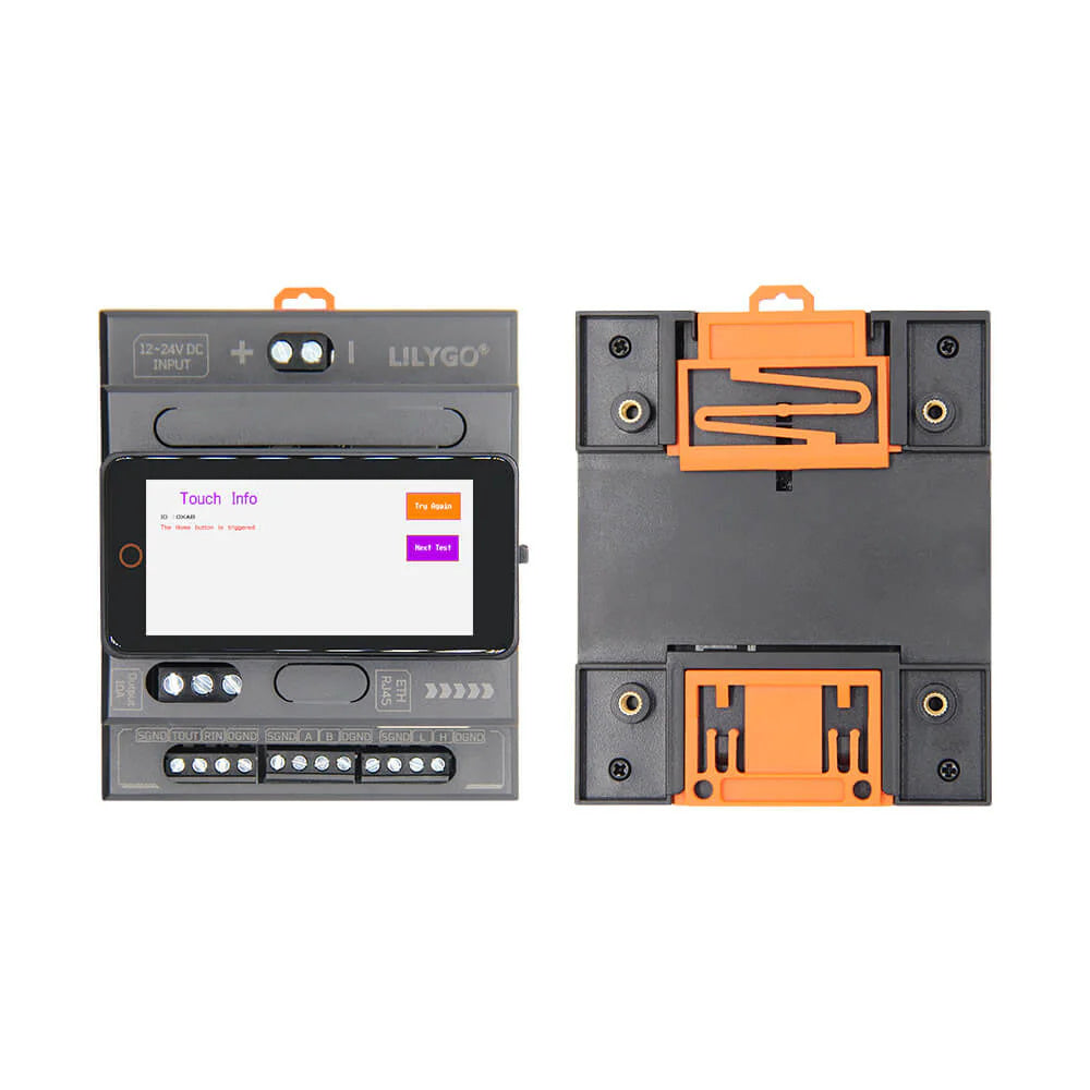 LinkMejor T-Connect Pro ESP32-S3-R8 RS485 RS232 CAN Ethernet Module 2.4GHz Wi-Fi Bluetooth 5 LoRa 16MB Flash 8MB PSRAM 2.33 inch TFT LCD Industrial Control Development Board