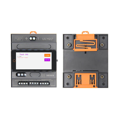 LinkMejor T-Connect Pro ESP32-S3-R8 RS485 RS232 CAN Ethernet Module 2.4GHz Wi-Fi Bluetooth 5 LoRa 16MB Flash 8MB PSRAM 2.33 inch TFT LCD Industrial Control Development Board
