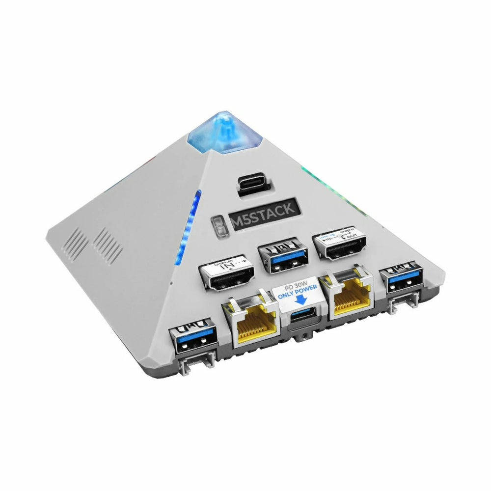M5Stack AI Pyramid Computing Box Pro 8GB LPDDR4x+32GB eMMC AX8850 High Performance Audio&Visual Subsystem Multi I/O Suite Development Board Module