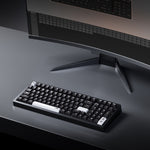 MonsGeek M2 V5 VIA CNC Aluminum Mechanical Keyboard Three-mode Gasket Structure RGB Backlight 8000mAh Battery PBT Dual-color Injection Keycaps 98-Keys Gaming Keyboards