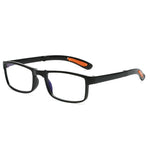 Classic Portable Folding Reading Glasses Ultralight Eyewear Anti-blue Light Presbyopia Glasses for Men Women Far Sight Glasses with Box Diopter +1.0 To +3.50