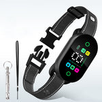 PB20 Smart Dog Training Collar Anti Barking Intelligent Automatic Adjustable Sensitivity Beep Shock Vibrator IP67 Waterproof Type-C Charging for Dog 10-120LBs